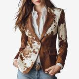 Laine™ | Blazer Effetto Pelle da Donna