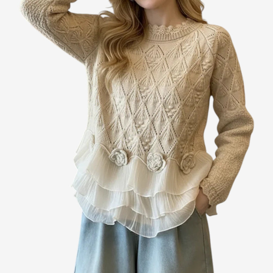 Graci™ Maglione Testurizado