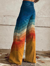 Olivia | Pantaloni artistici sfumati prinium da donna