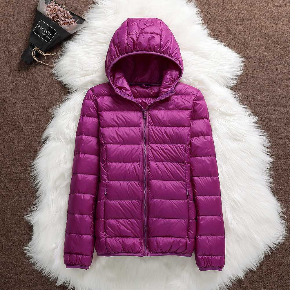 Nord™ | Nuova Giacca Impermeabile con Isolamento di Piume di Anatra Bianco da Donna
