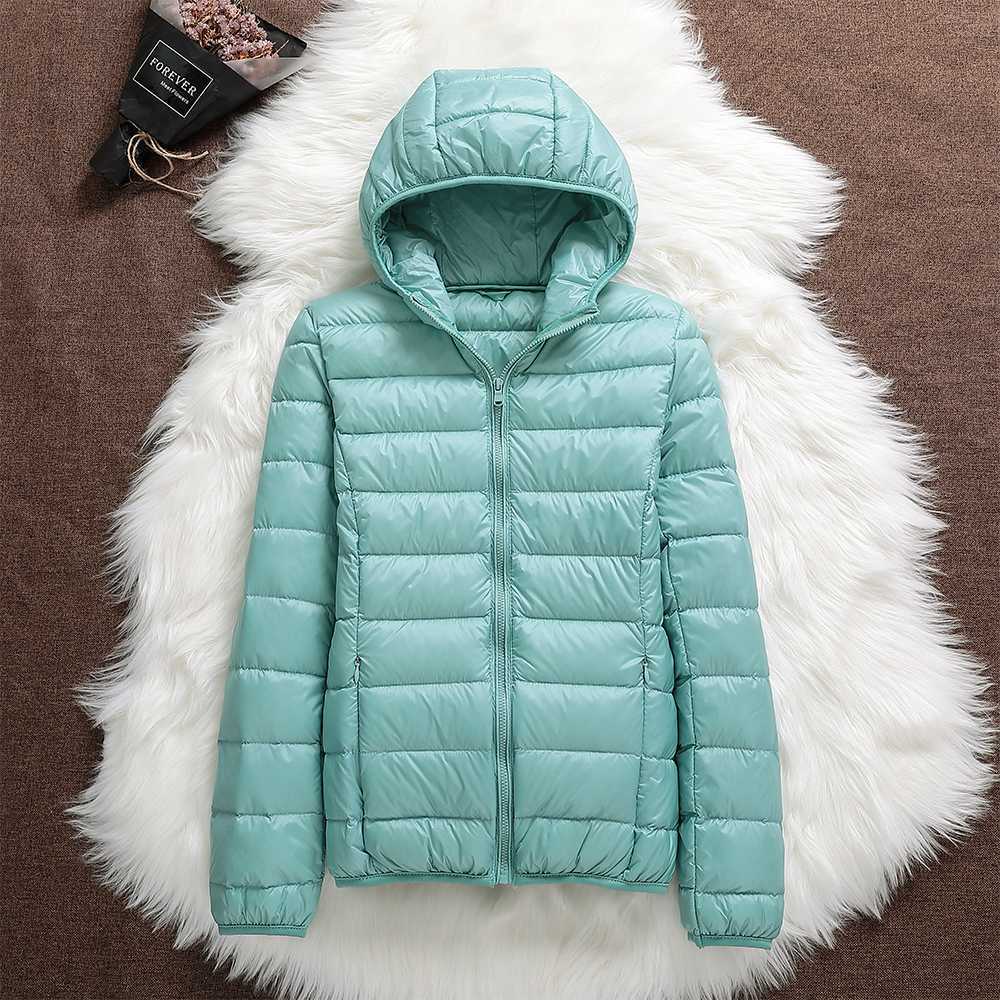 Nord™ | Nuova Giacca Impermeabile con Isolamento di Piume di Anatra Bianco da Donna
