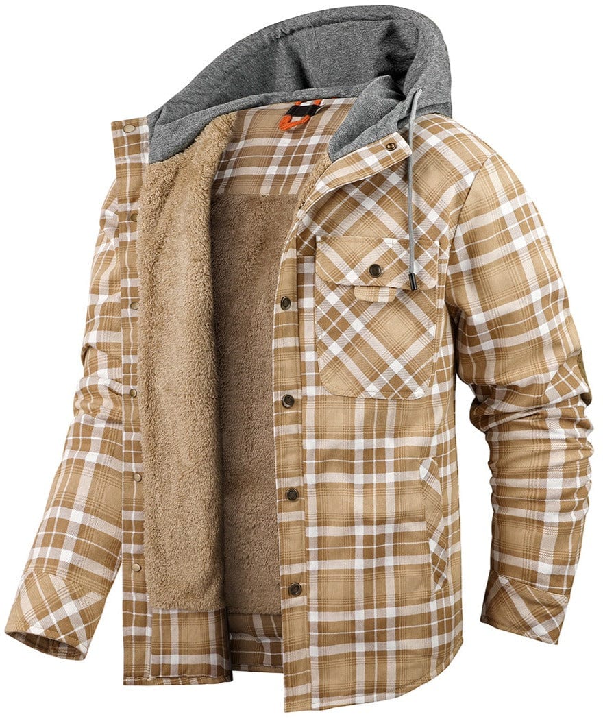 AlpenNord™ | Cappotto in flanella Woodland