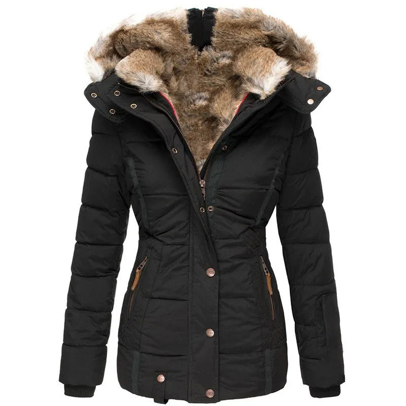 CATERINA™ | Cappotto in Pelliccia Caldo e Morbido da Donna