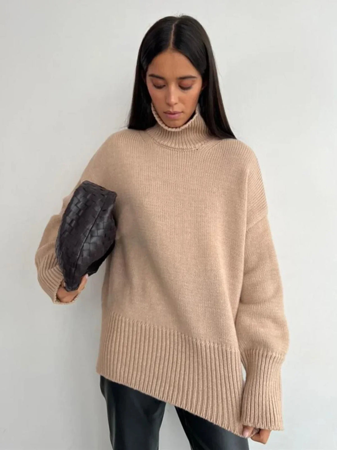 Charlie | Maglione con Collo Alto da Donna