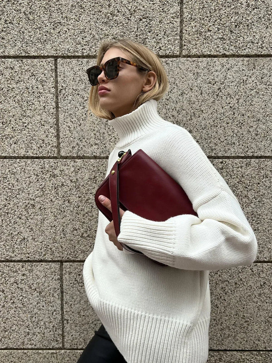 Charlie | Maglione con Collo Alto da Donna