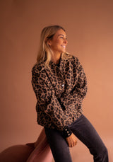 Luna | Giacca alla Moda con Stampa Leopardata da Donna