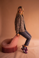 Luna | Giacca alla Moda con Stampa Leopardata da Donna