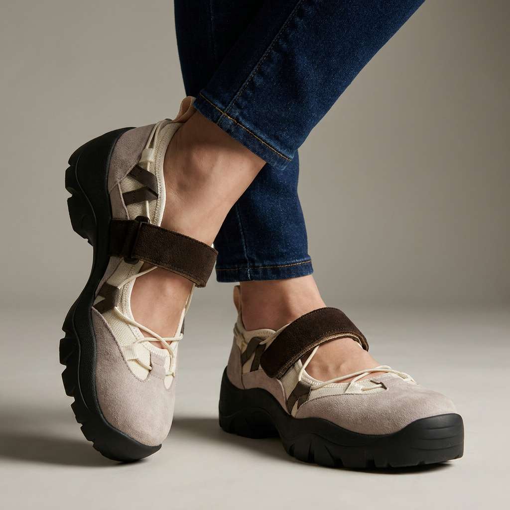 Velina | Scarpe comode con chiusura in velcro per Donna