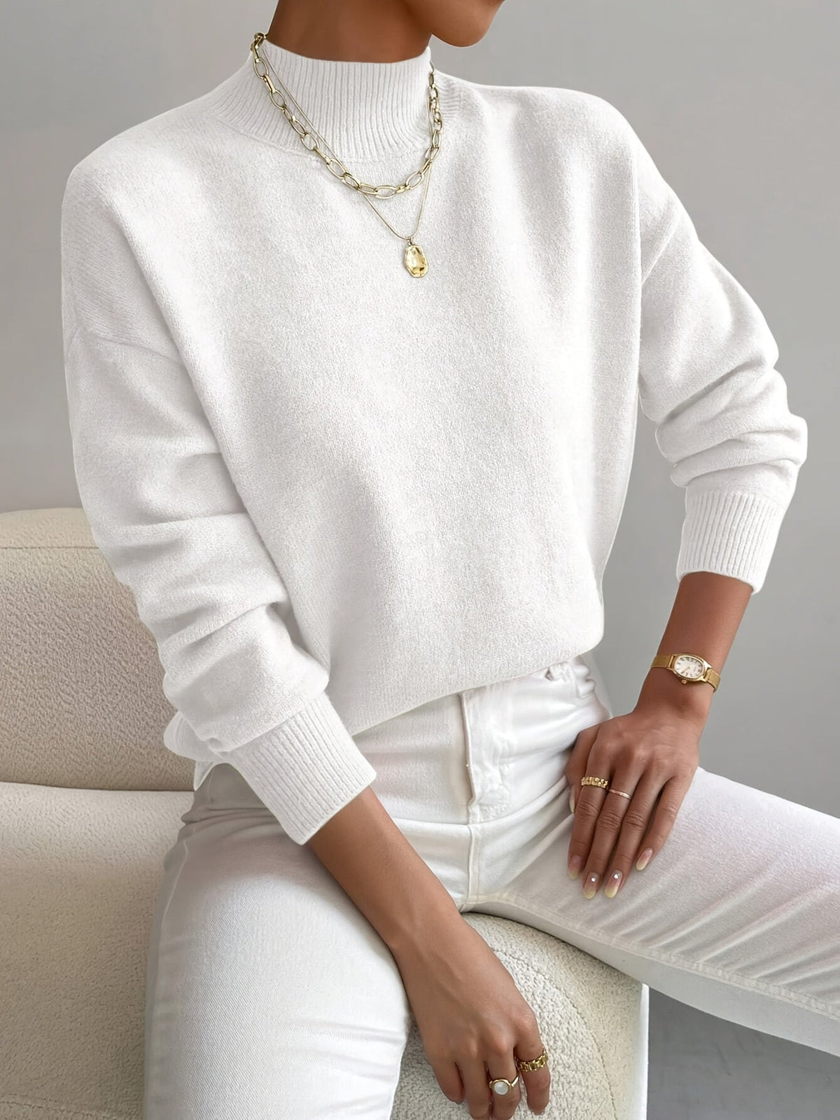 Yvonne – Maglione in maglia per Donna