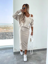 Melania | Set di Top e Abito da Donna