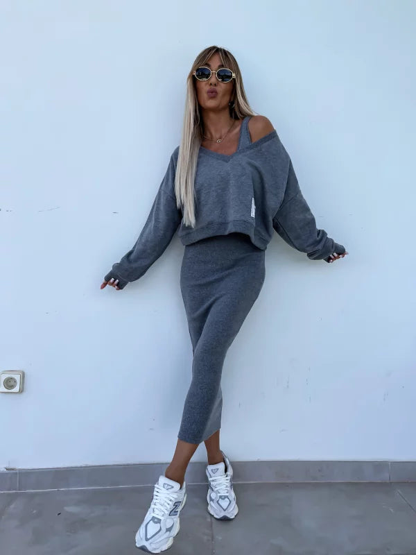 Melania | Set di Top e Abito da Donna