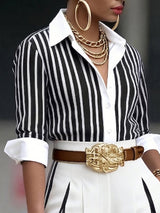 Susana - Completo di camicia e pantaloni per Donna