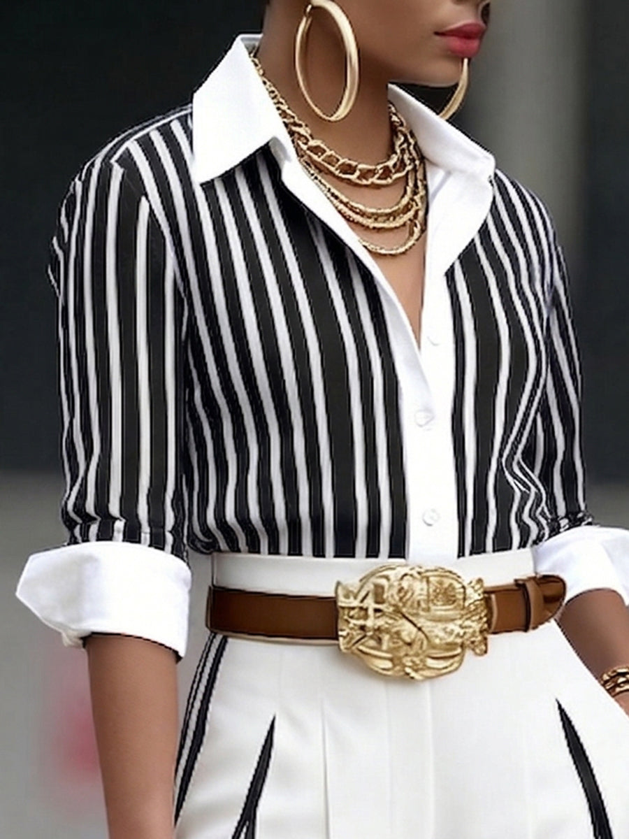Susana - Completo di camicia e pantaloni per Donna