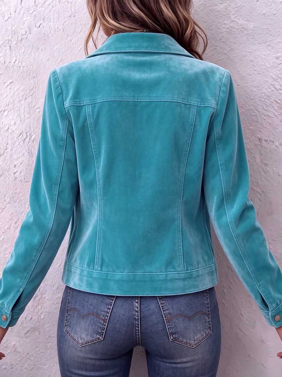 Raffaella | Giacca in Velluto Vintage Bohemien per Donna