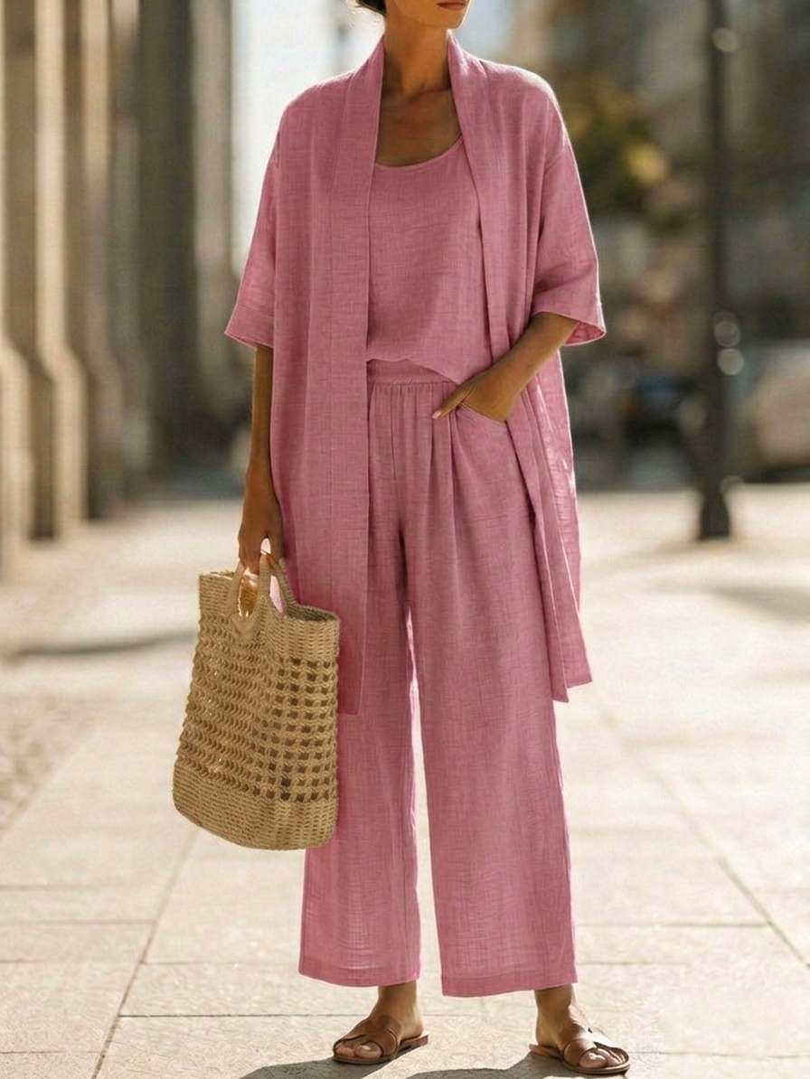 Linnea | Completo Leggero in Lino da Donna