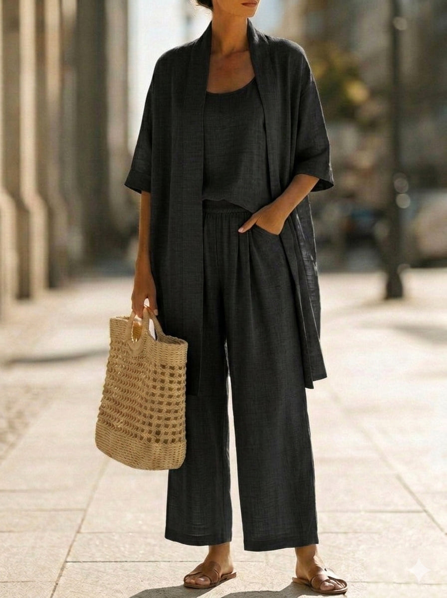 Linnea | Completo Leggero in Lino da Donna