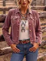 Raffaella | Giacca in Velluto Vintage Bohemien per Donna