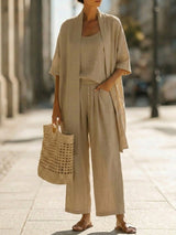 Linnea | Completo Leggero in Lino da Donna