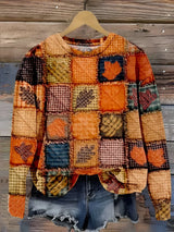 Evelien | Maglione Patchwork Morbido da Donna