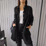 JansenStyle™ Oona | Blazer in Denim Oversize da Donna