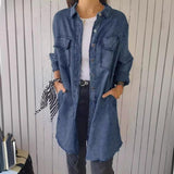 JansenStyle™ Oona | Blazer in Denim Oversize da Donna