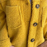 Dion™ - Cappotto corto in maglia con revers