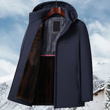Limbert | Cappotto Comodo con Cappuccio da Uomo