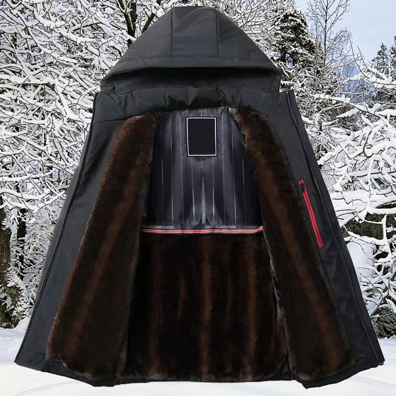 Limbert | Cappotto Comodo con Cappuccio da Uomo
