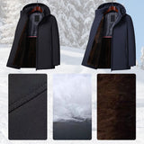 Limbert | Cappotto Comodo con Cappuccio da Uomo