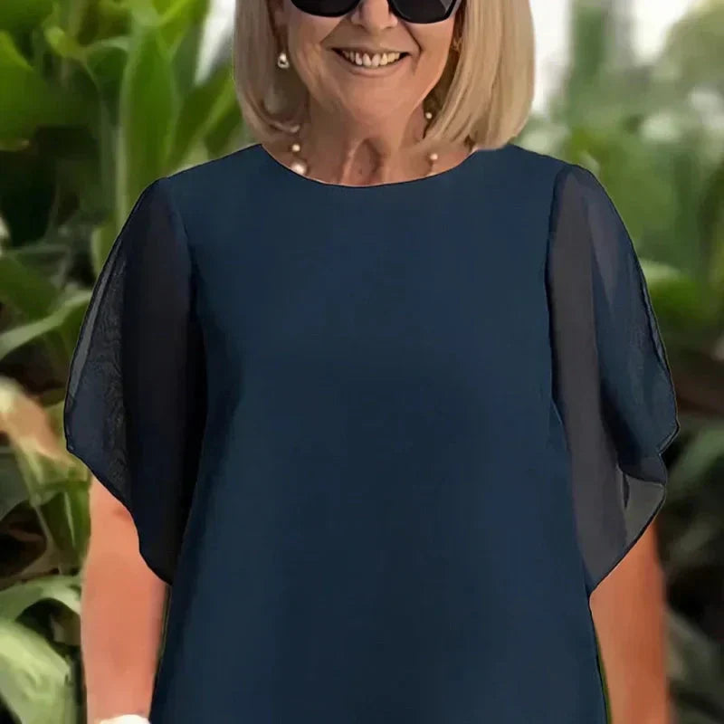 Herlene™ | Completo da Donna Chic Asimmetrico con Top e Pantaloni
