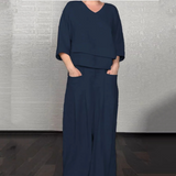 VALENTINA | Set Due Pezzi con Vestibilità Rilassata e Stile Minimalista