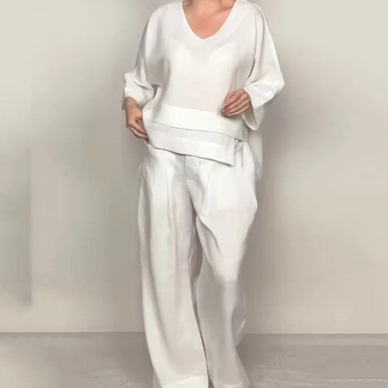 VALENTINA | Set Due Pezzi con Vestibilità Rilassata e Stile Minimalista