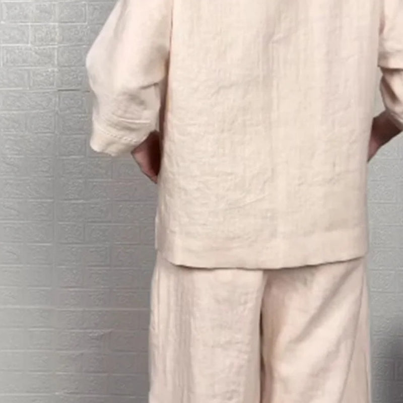 VALENTINA | Set Due Pezzi con Vestibilità Rilassata e Stile Minimalista