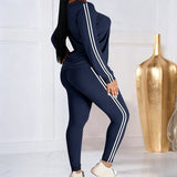 Lila | Set Completo da Allenamento Due Pezzi da Donna con Maniche Lunghe
