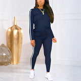 Lila | Set Completo da Allenamento Due Pezzi da Donna con Maniche Lunghe