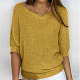 Luigia | Maglione Elegante in Maglia Intrecciata da Donna