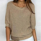 Luigia | Maglione Elegante in Maglia Intrecciata da Donna