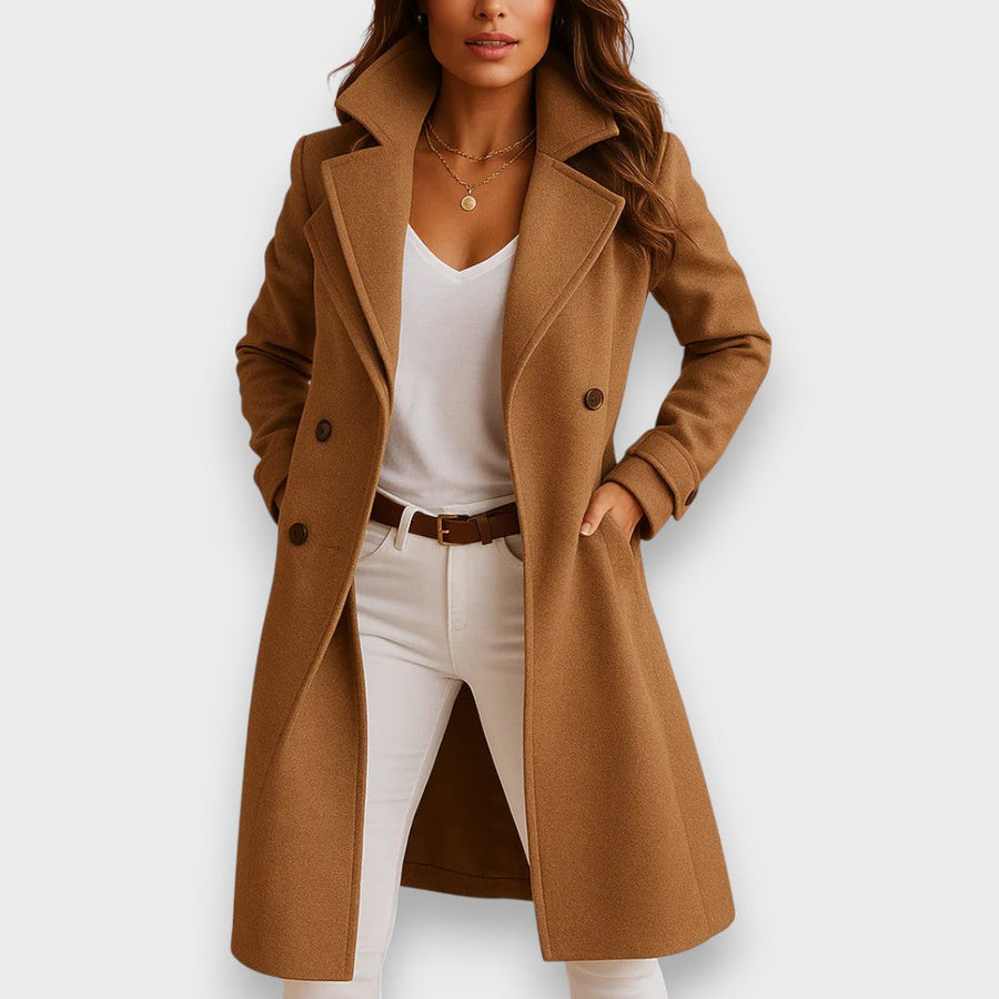 Gabriela | Cappotto Classico in Lana da Donna