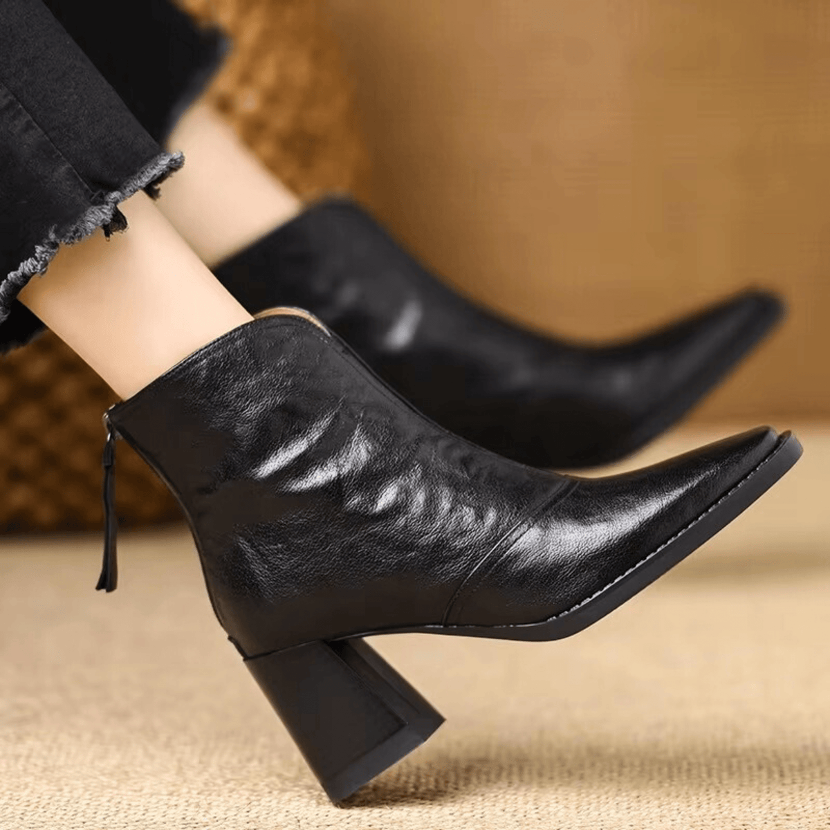 Claudia | Stivaletti di lusso con tacco medio de donna