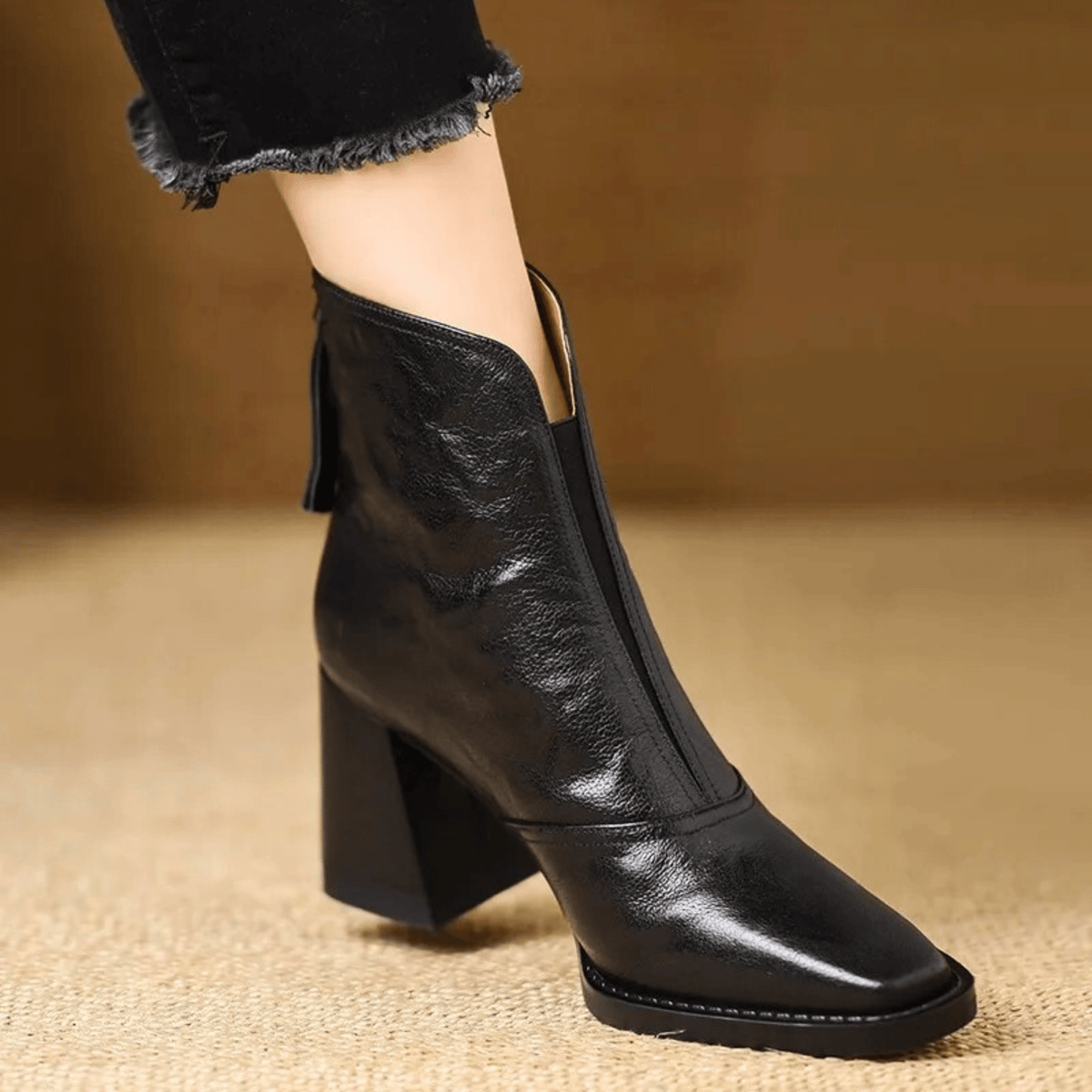 Claudia | Stivaletti di lusso con tacco medio de donna