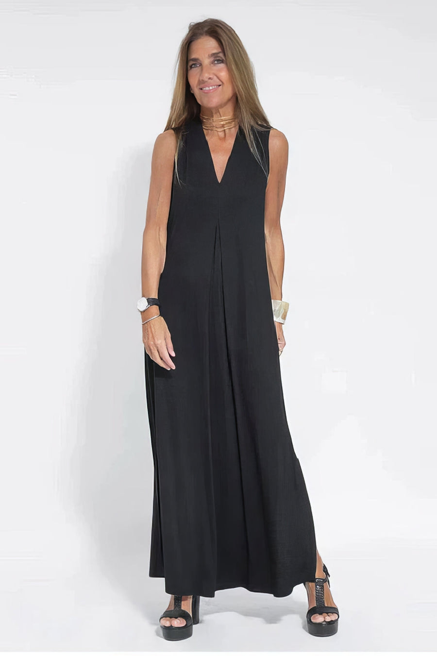 Ava™ | Abito lungo elegante + cardigan