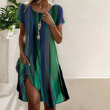 Jamie™ | Abito Boho Casual con Effetto Degradé da Donna