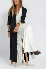 Ava™ | Abito lungo elegante + cardigan