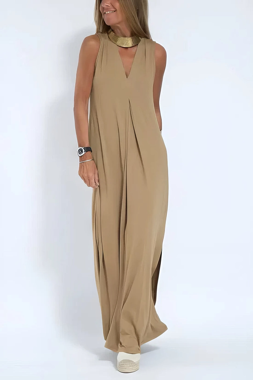 Ava™ | Abito lungo elegante + cardigan
